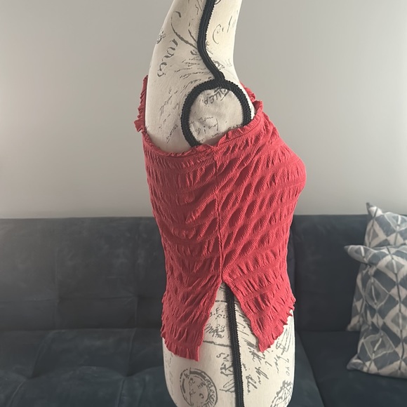 Free People One Shoulder Top XL - Picture 3 of 4